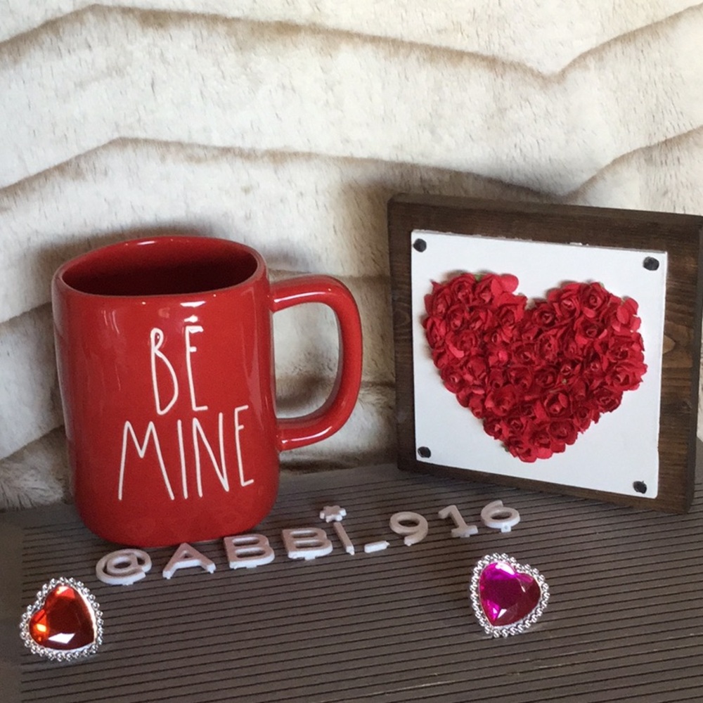 ❤️ Rae Dunn BE MINE Mug Red Valentines ❤️